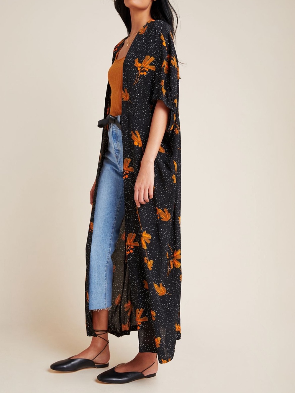 Anthropologie Bel Kazan Sadie Duster Kimono
